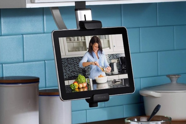 Soporte de cocina para iPad