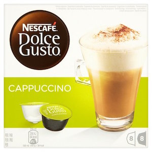 Cápsulas Dolce Gusto Cappuccino