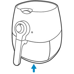 Localizar modelo de freidora Philips