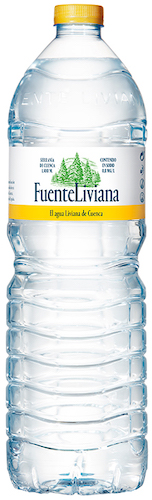 agua fuente liviana