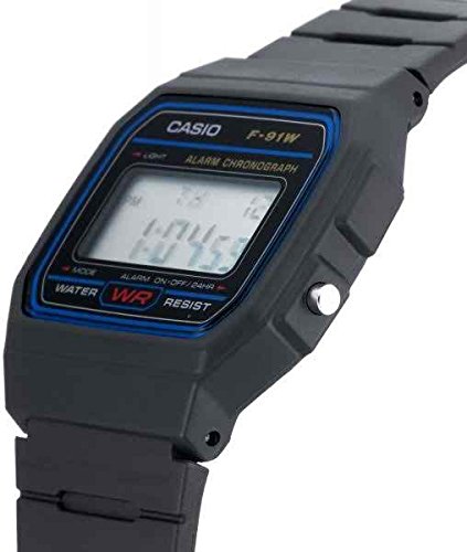 casio f91w de perfil