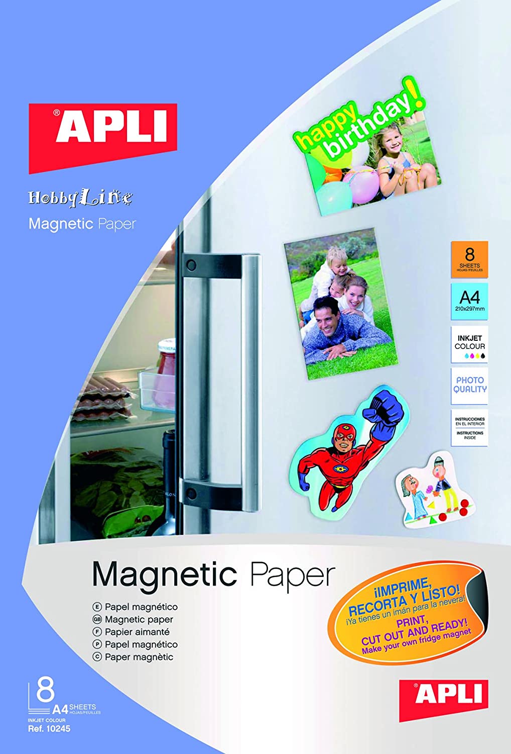 papel magnetico