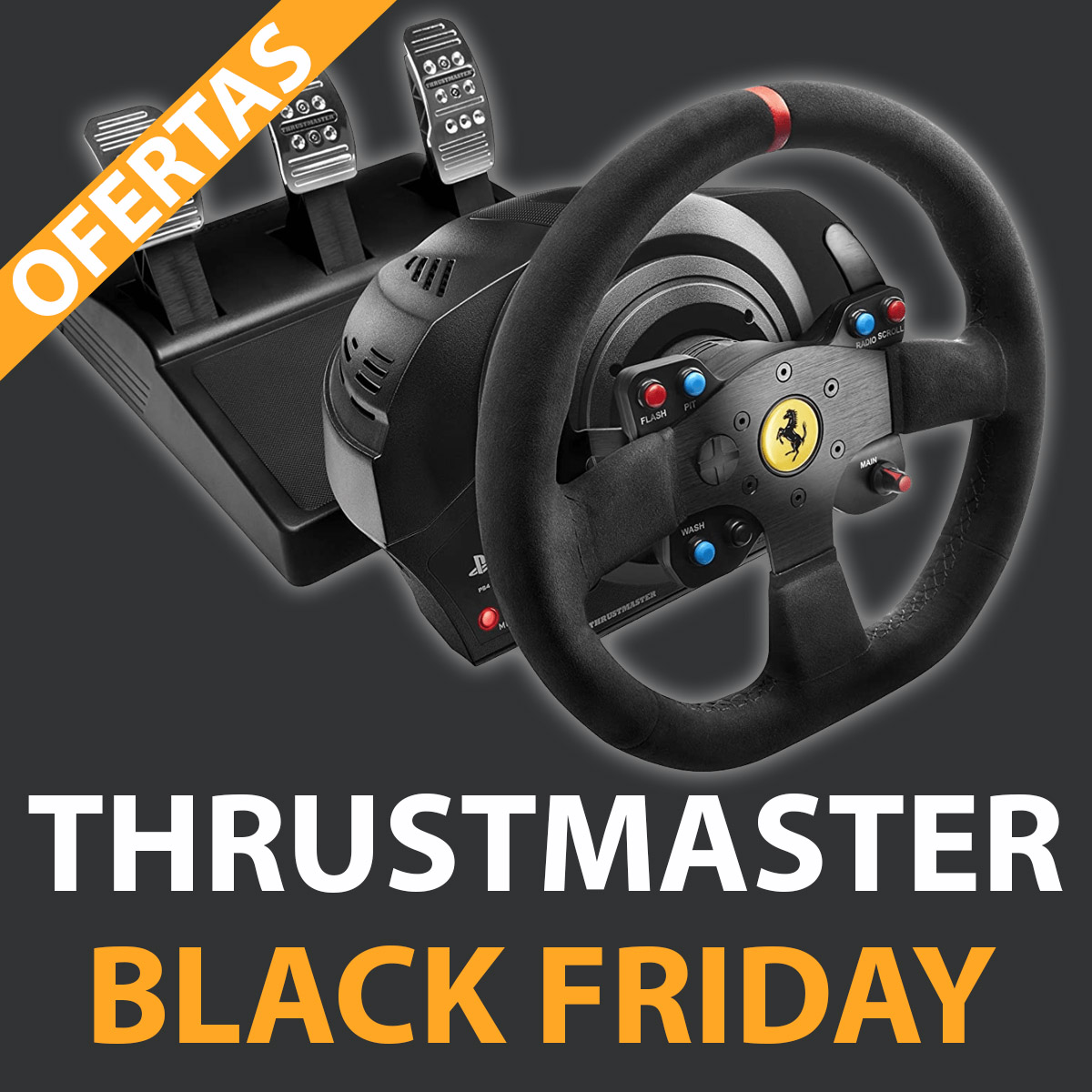 black friday volantes thrustmaster